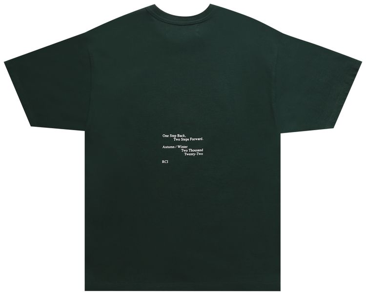 Reese Cooper Windswept T Shirt Forest Green