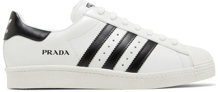 Prada x adidas Superstar White Black