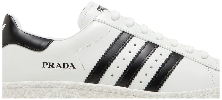 Prada x adidas Superstar White Black