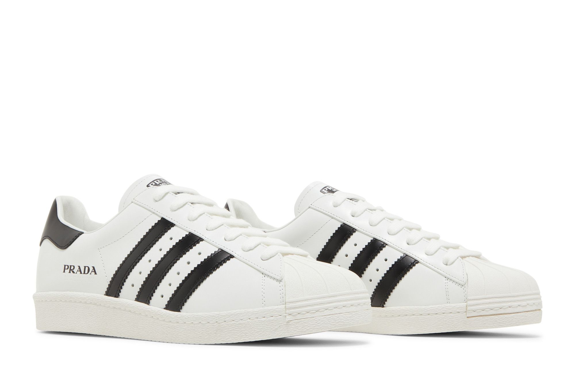 Buy Prada x Adidas Superstar 'White Black' - 2EG321 3L97 F0E5W | GOAT