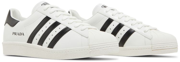 Prada x adidas Superstar White Black