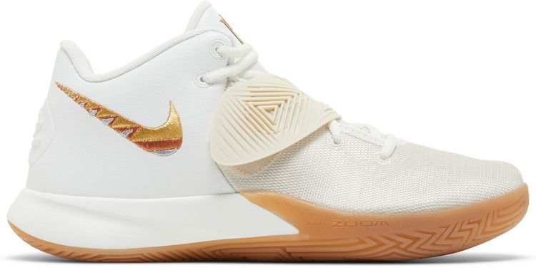Nike Kyrie Flytrap 3 White Metallic Gold Gum