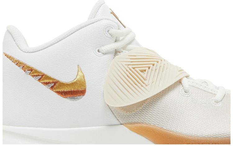 Nike Kyrie Flytrap 3 White Metallic Gold Gum