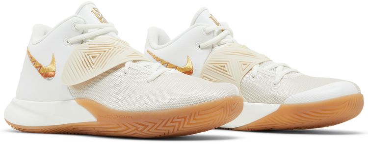Nike Kyrie Flytrap 3 White Metallic Gold Gum