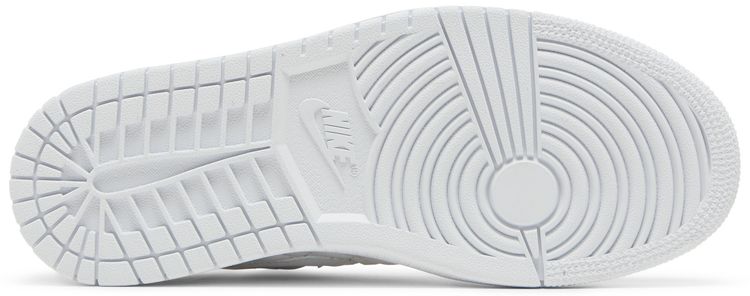 Wmns Air Jordan 1 Low Triple White Quilted