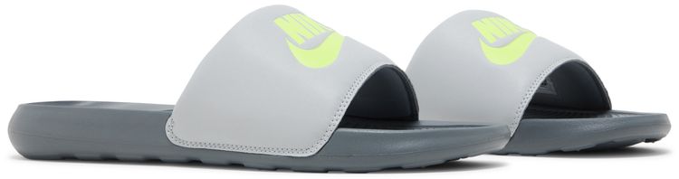 Nike Victori One Slide Grey Fog Volt