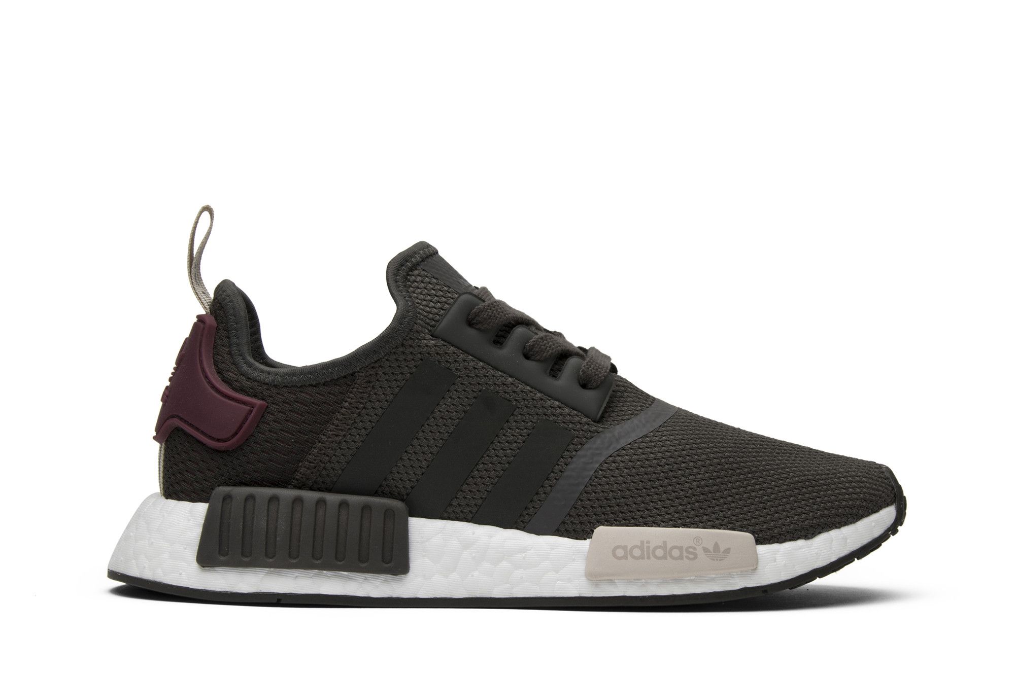 Buy Wmns NMD R1 Olive Maroon BA7752 GOAT