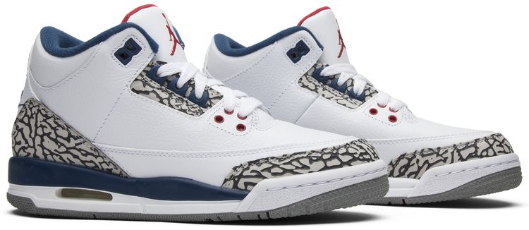 Air Jordan 3 Retro OG BG True Blue 2016