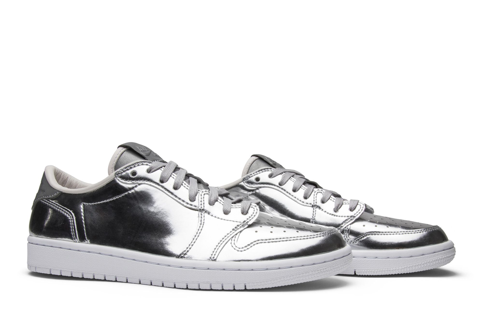 Buy Air Jordan 1 Retro Low OG Pinnacle 'Metallic Silver