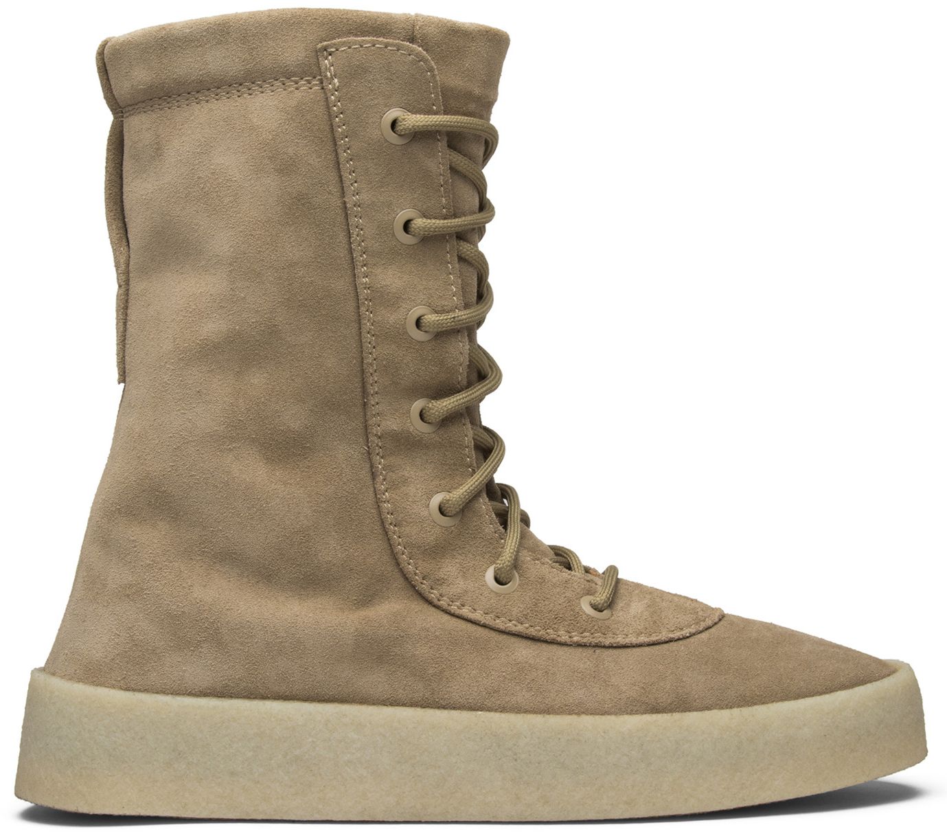 yeezy season crepe boots