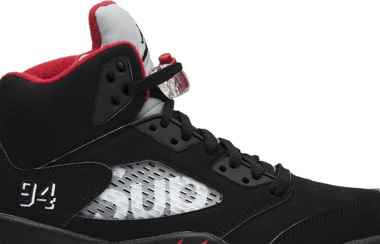 Supreme x Air Jordan 5 Retro Black