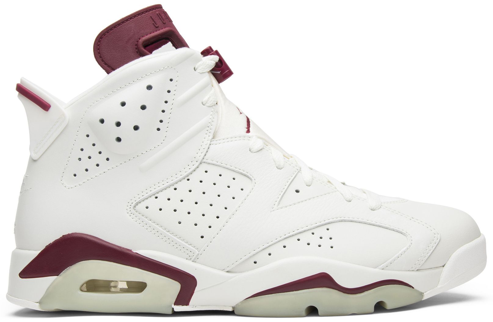 aj6 maroon