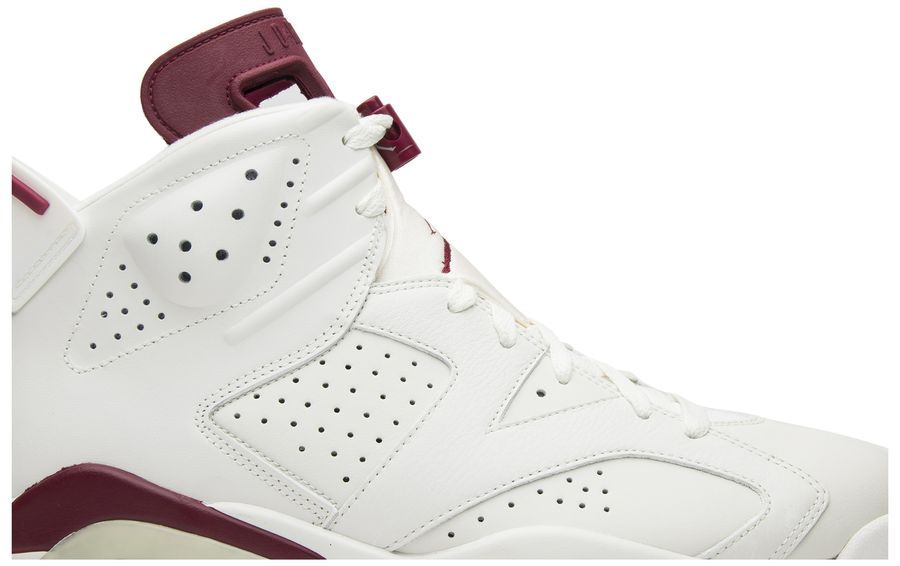jordan6 maroon