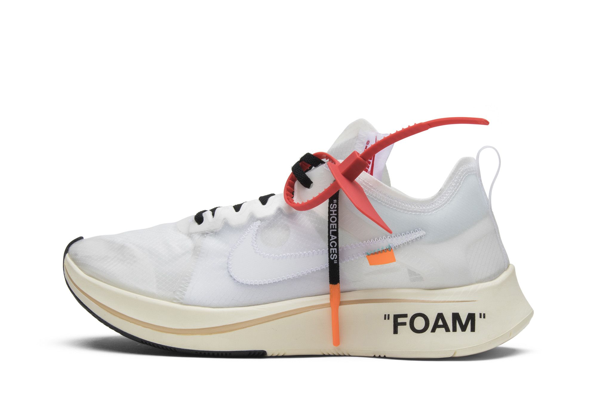 Nike x off white foam price store