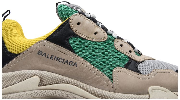 Balenciaga Triple S Sneaker Yellow Green
