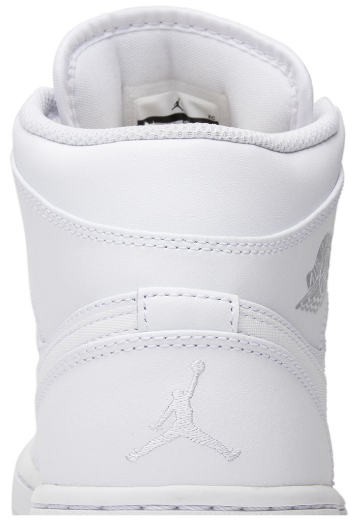 Air Jordan 1 Retro Mid White Pure Platinum
