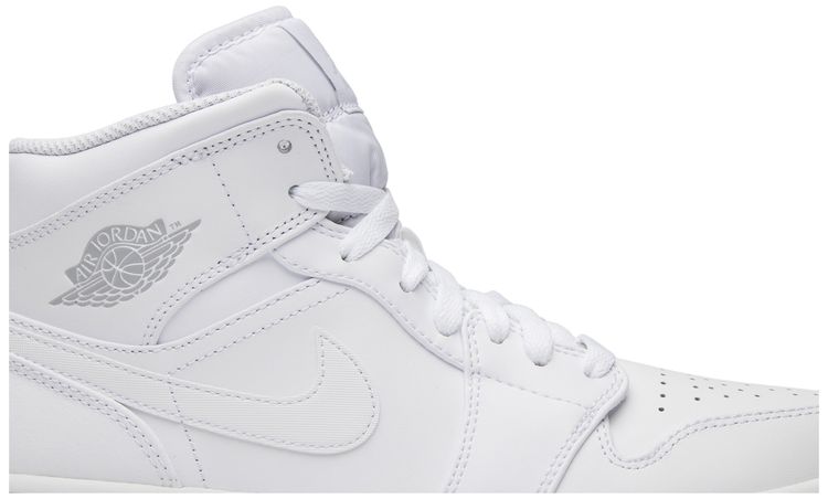 Air Jordan 1 Retro Mid White Pure Platinum