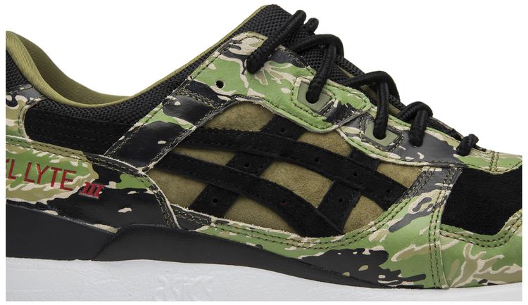 Atmos x ASICS Gel Lyte 3 Green Tiger Camo