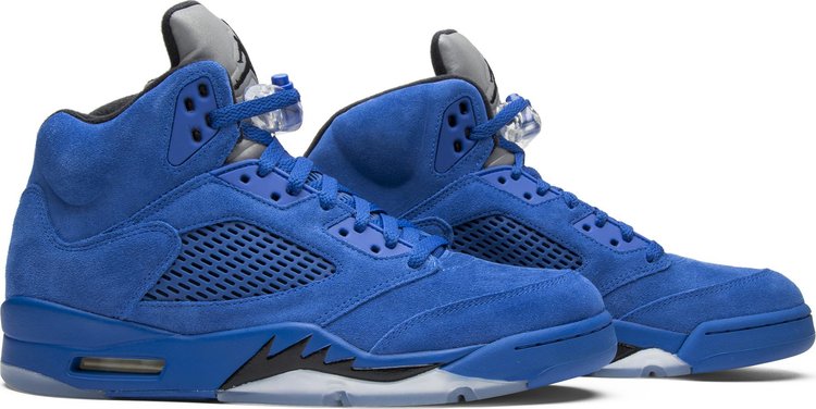 Air Jordan 5 Retro Blue Suede