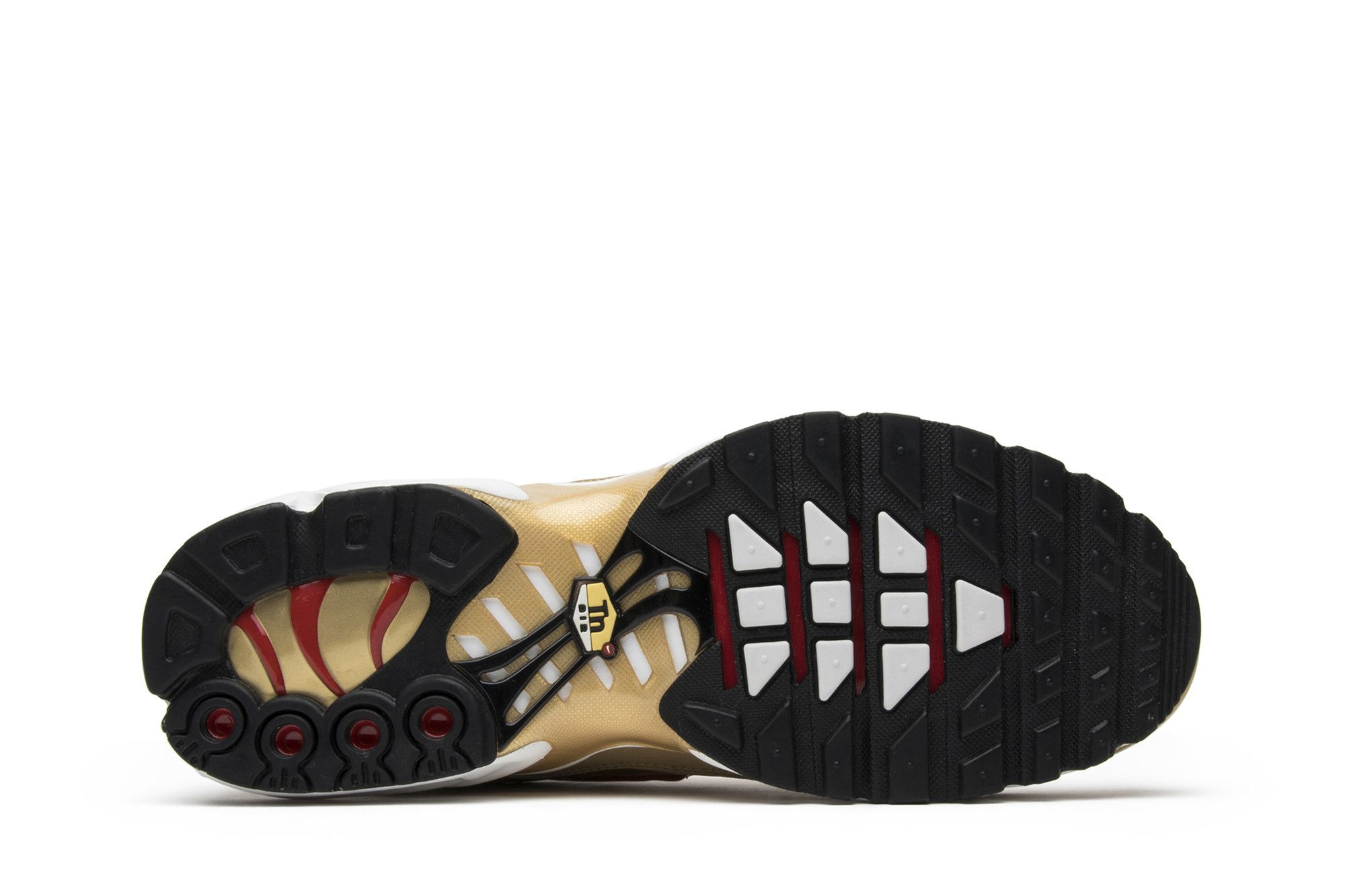 Nike wmns air max plus qs metallic gold/university red top