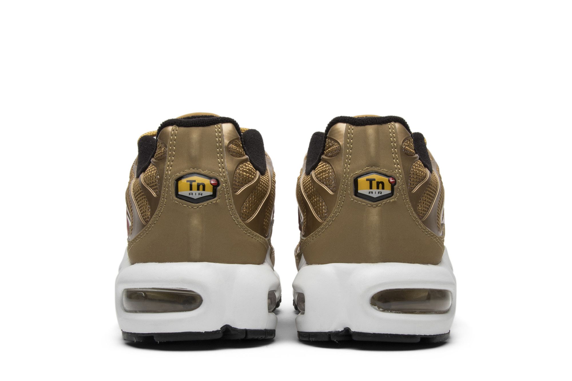 Nike air max plus metallic gold shop