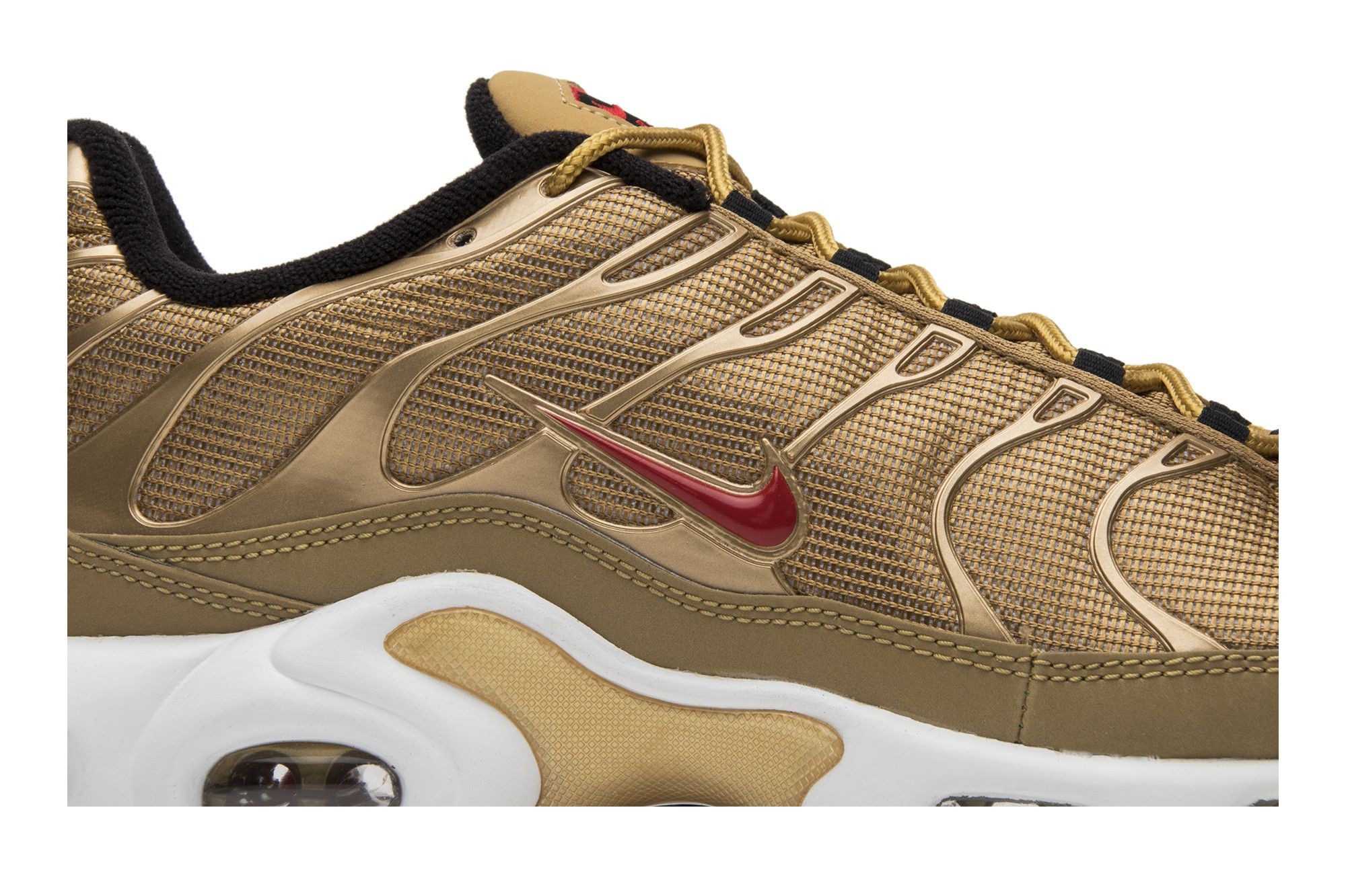 Gold air max plus discount