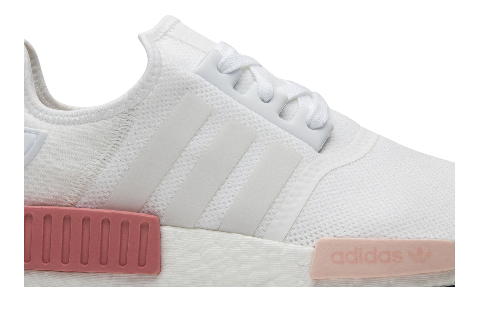 Size 6.0 Wmns NMD R1 White Rose