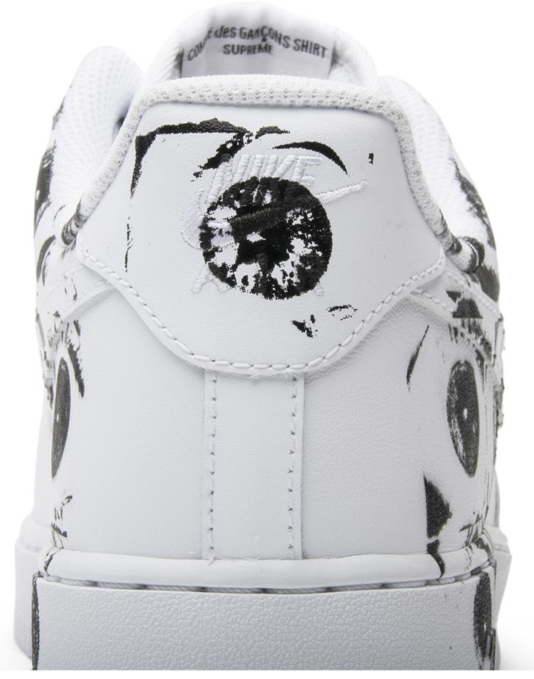 Supreme x Comme des Garcons SHIRT x Air Force 1 Low Eyes