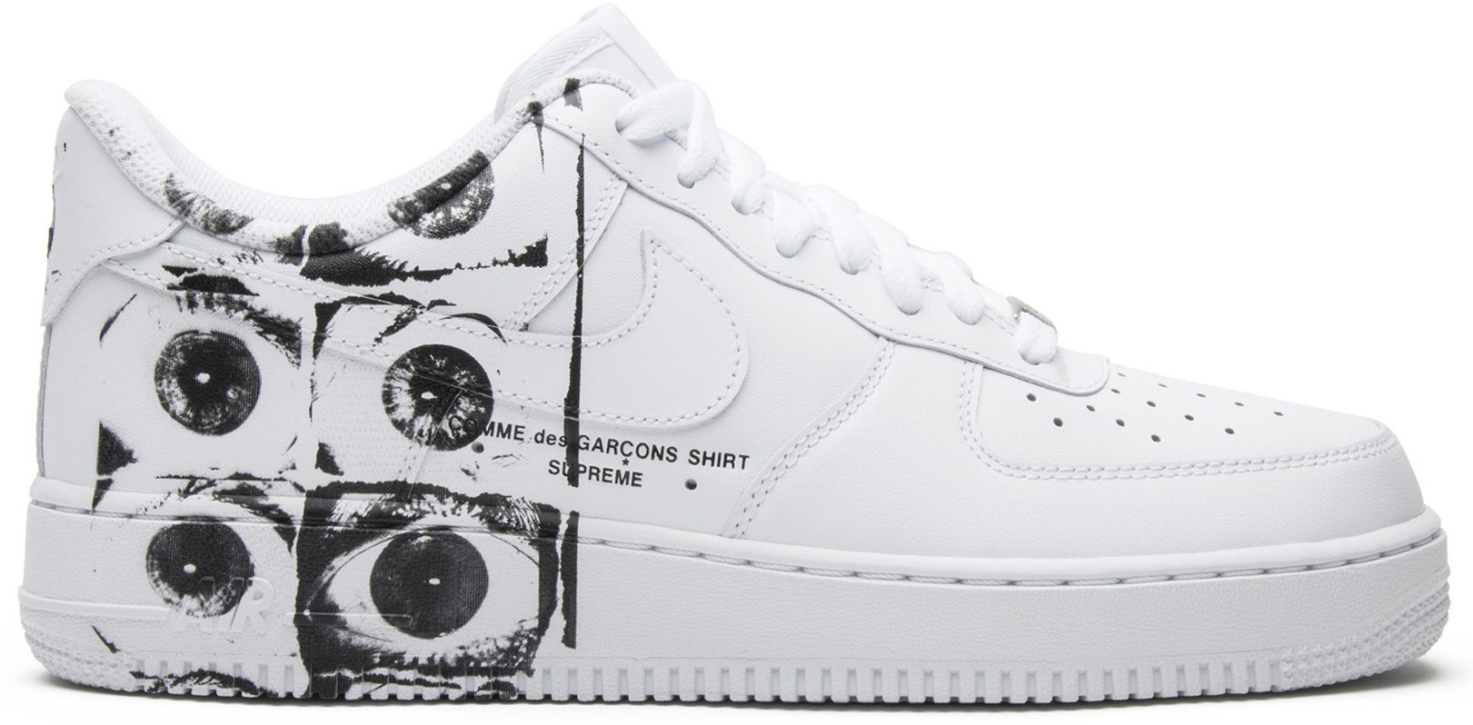 supreme x comme des garçons shirt x nike air force 1