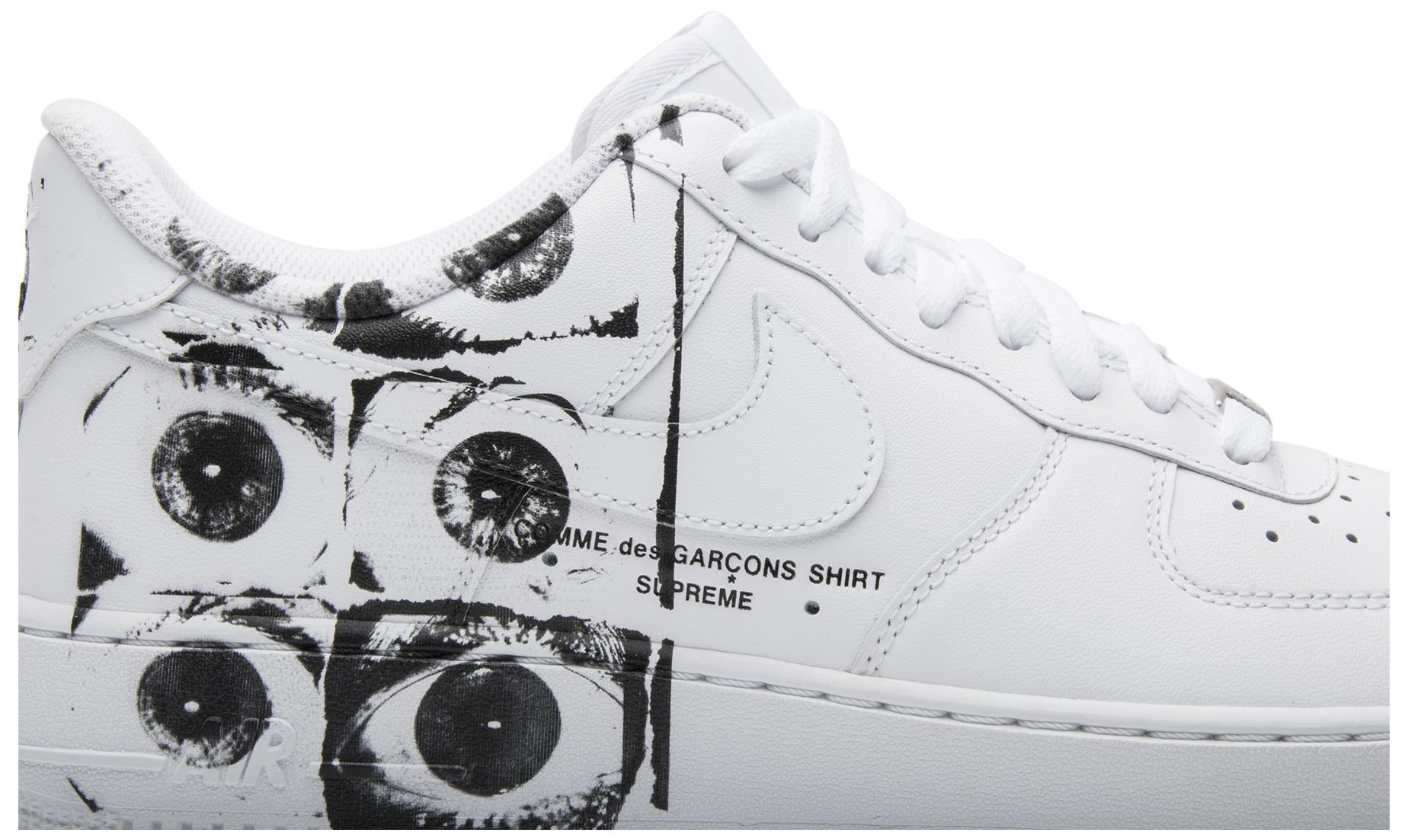 comme des garcons air force 1 supreme