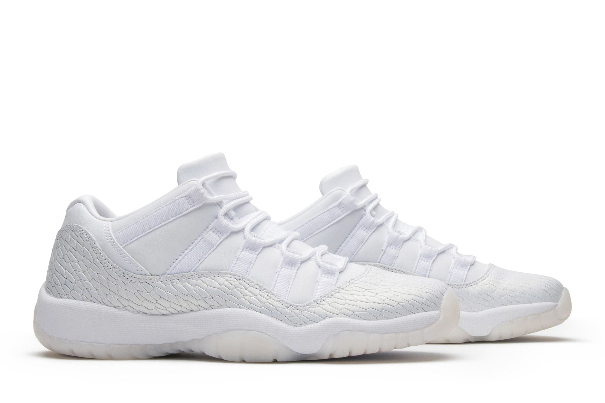 Buy Air Jordan 11 Retro Low Premium GS Frost White 897331 100 GOAT