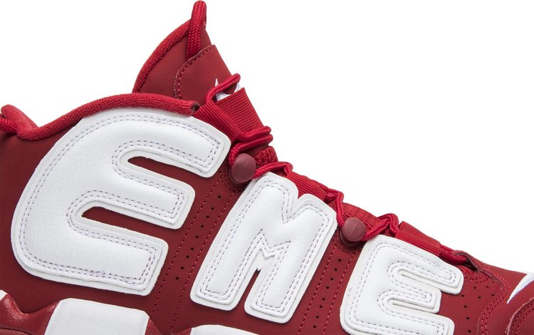 Supreme x Air More Uptempo Red