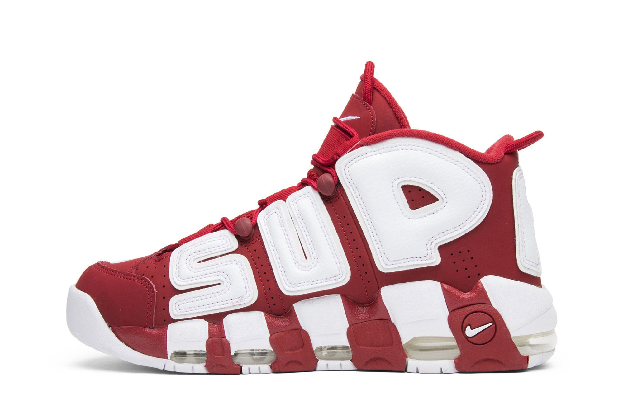 Buy Supreme x Air More Uptempo Red 902290 600 GOAT