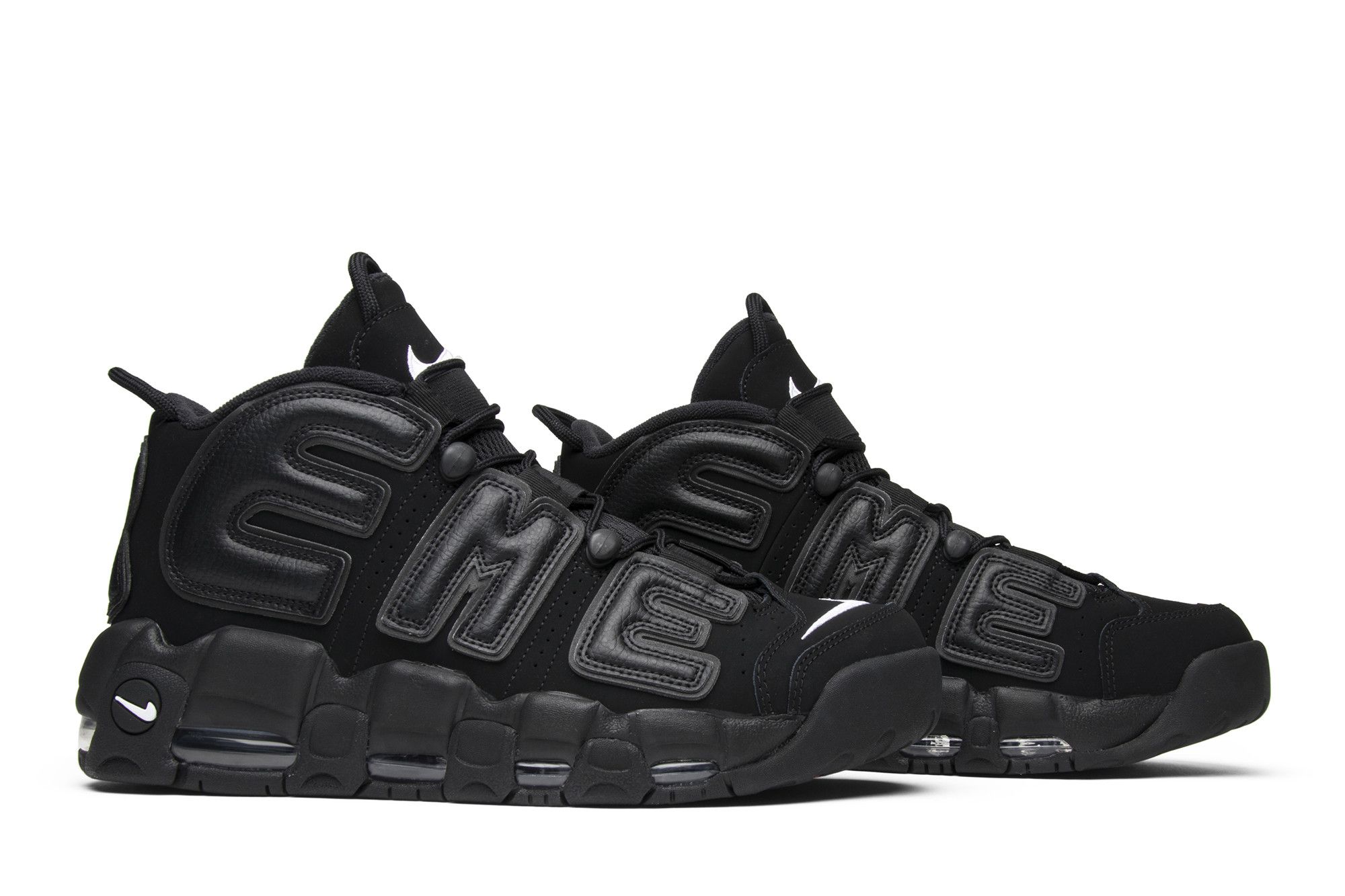 Buy Supreme x Air More Uptempo Black 902290 001 GOAT CA
