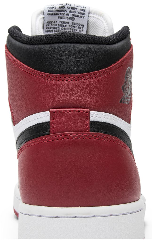 Air Jordan 1 Retro High OG Black Toe 2013