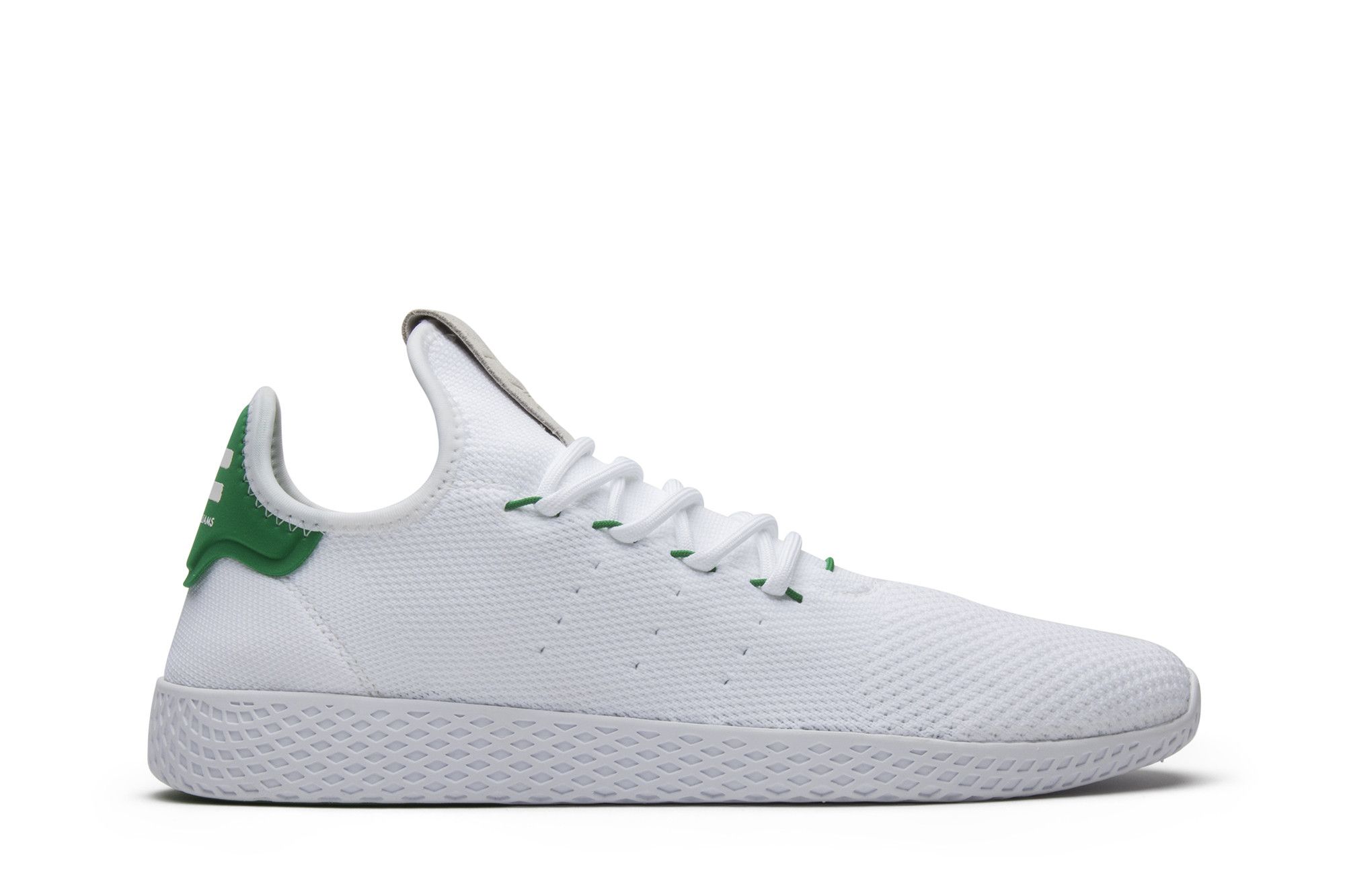 Green pharrell williams adidas hu top