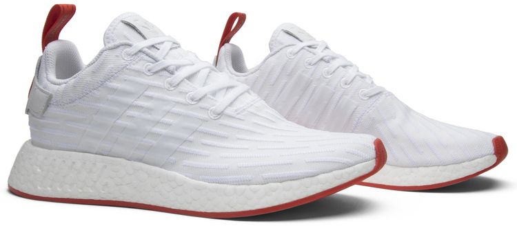Adidas NMD R2 Primeknit Running White