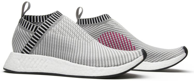Adidas NMD CS2 Primeknit Dark Grey Shock Pink
