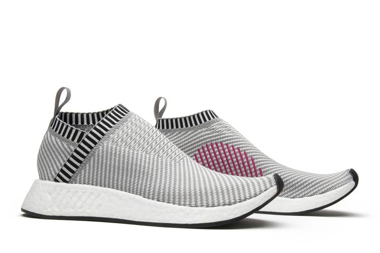adidas gazelle silver green womens Adidas NMD CS2 Primeknit Boost Core Black Wonder Pink main image 1