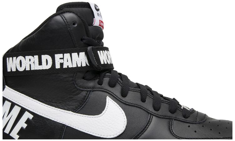 Supreme x Nike Air Force 1 High SP Black