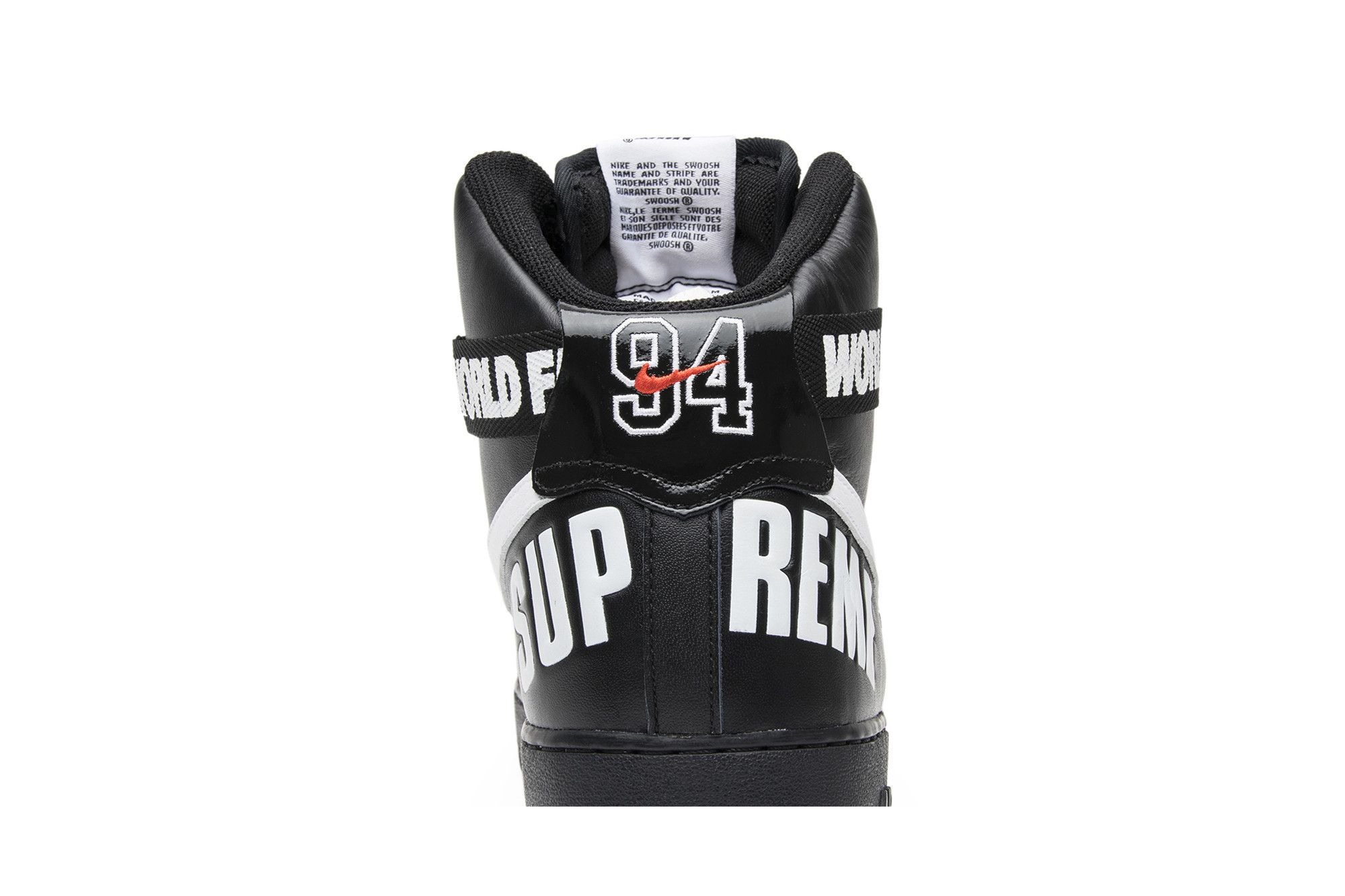 ★ナイキ★Air Force 1 High World Famous SP★Black Nike Air Force 1 High Supreme World Famous Black Sz 9 | eBay