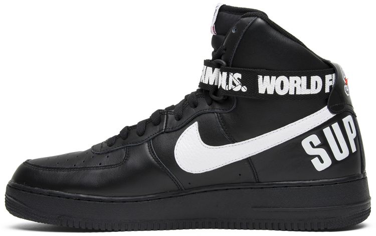 Supreme x Nike Air Force 1 High SP Black
