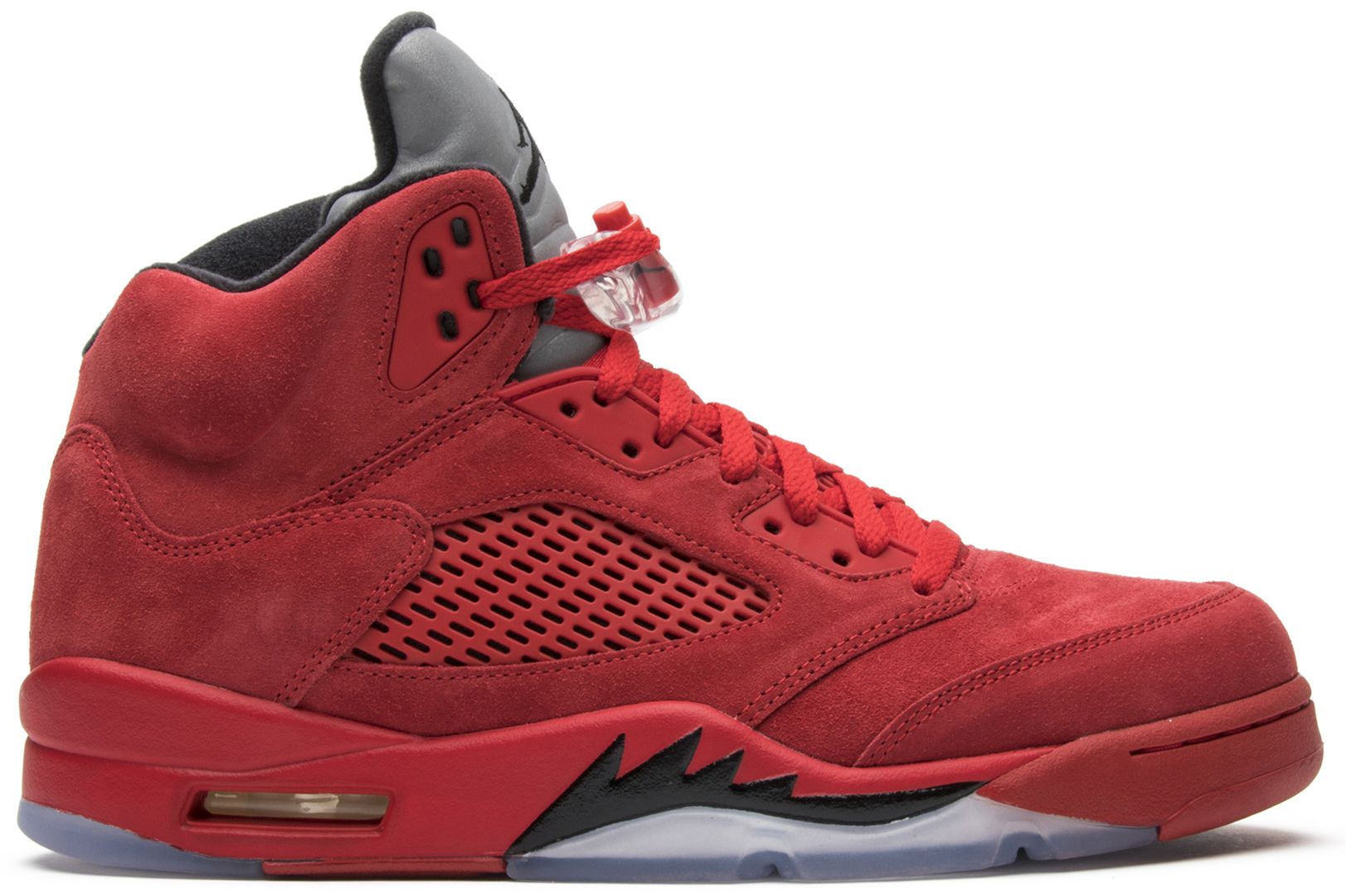 mens red jordan 5
