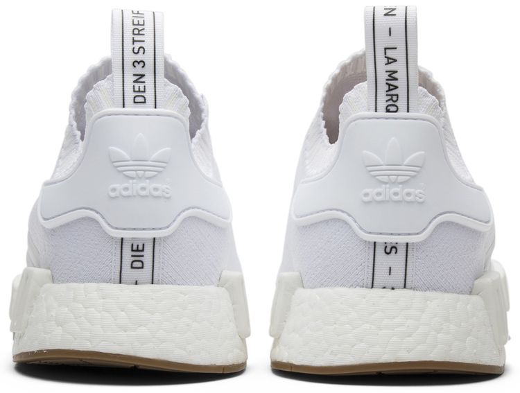 Adidas NMD R1 Primeknit White Gum