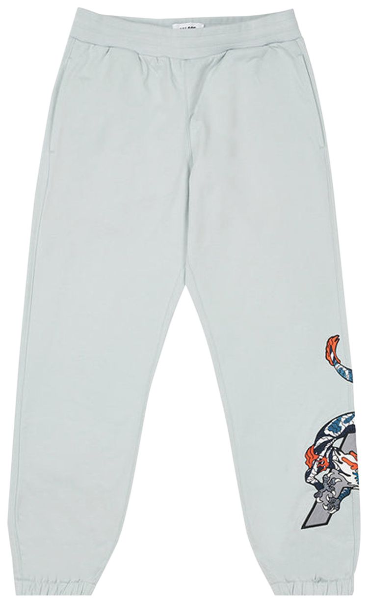 Palace Dragon Sweatpants Grey