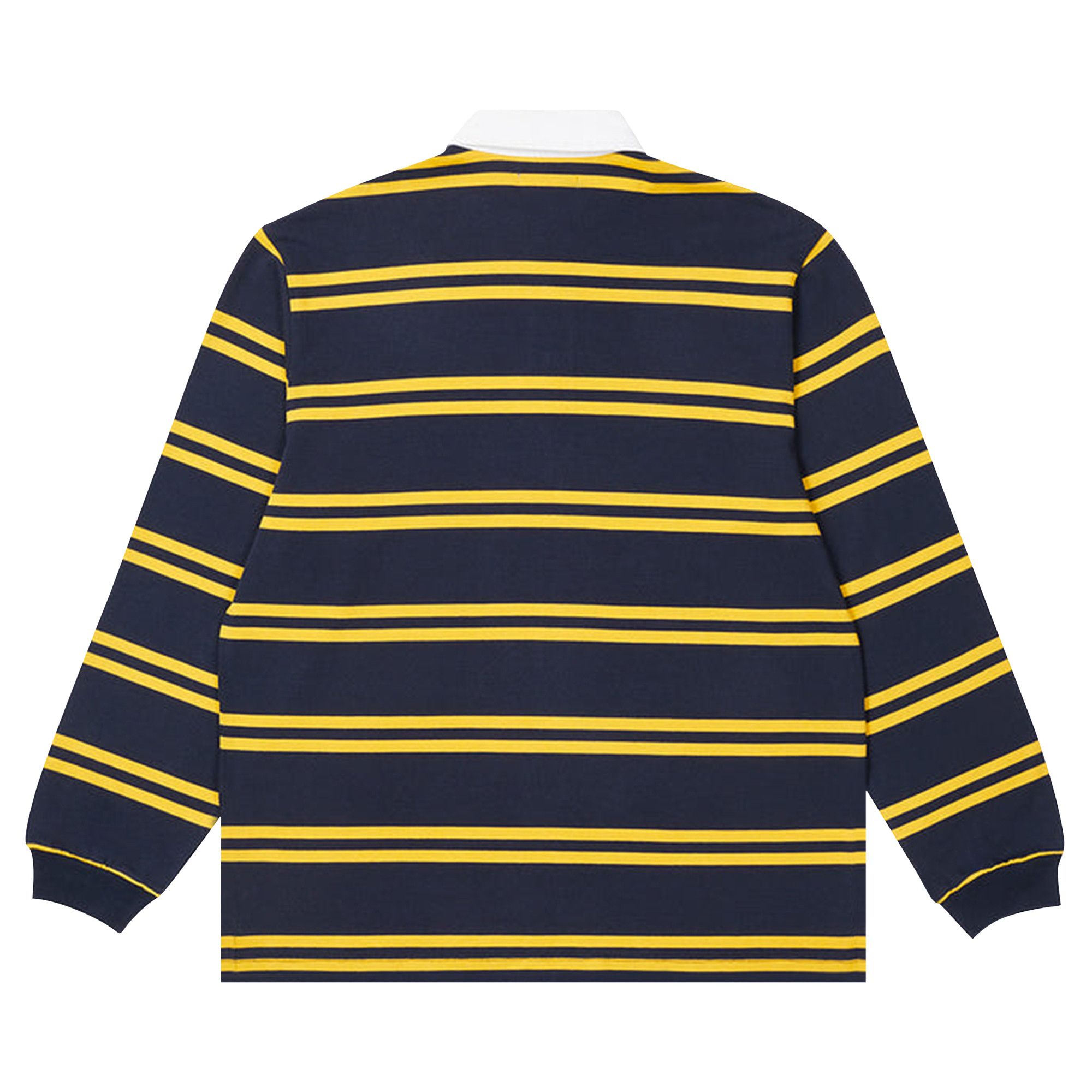 Buy Palace Stripe Rugby 'Navy/Yellow' - P23ES005 | GOAT UK