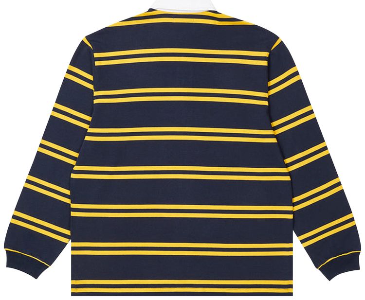 Palace Stripe Rugby NavyYellow