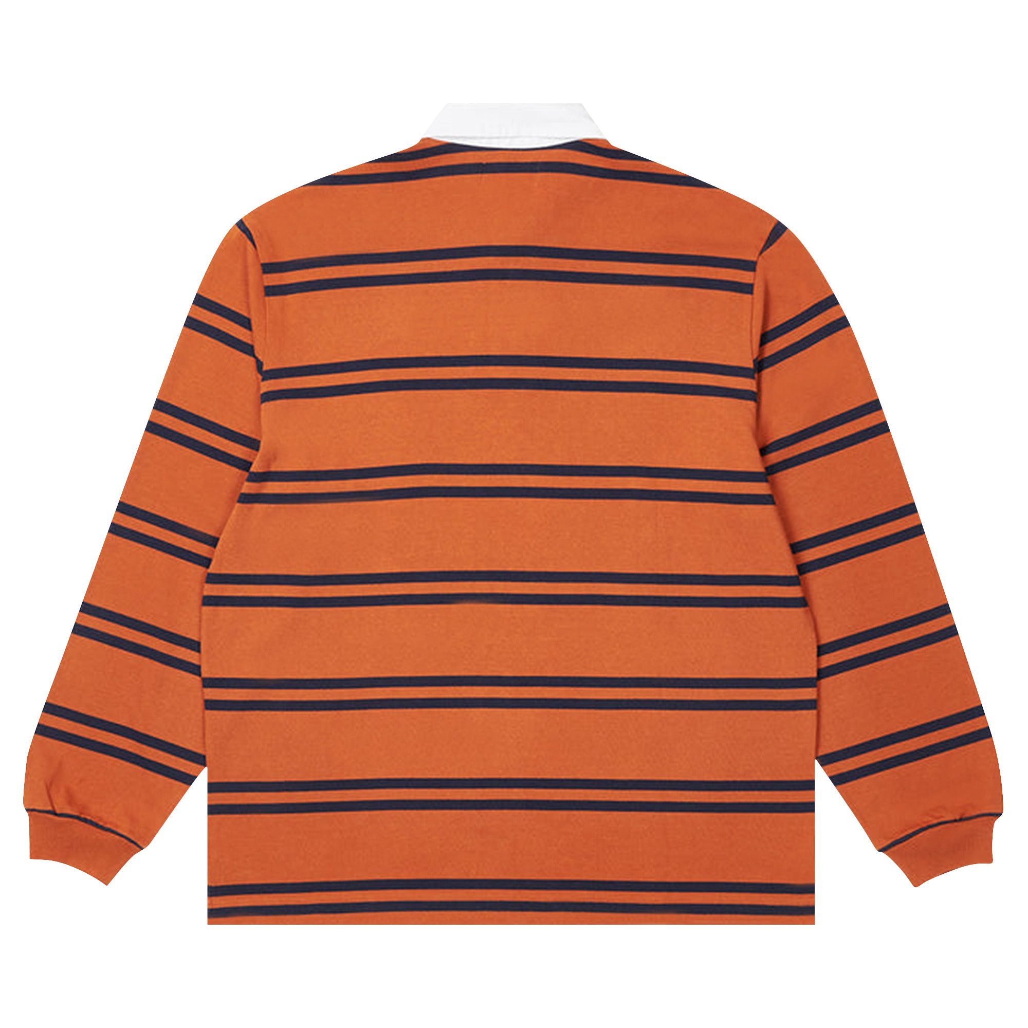 Buy Palace Stripe Rugby 'Orange/Navy' - P23ES004 | GOAT