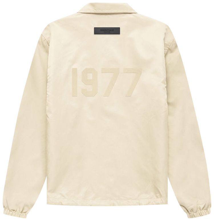 Fear of God Essentials Kids Nylon Coaches Jacket Egg Shell