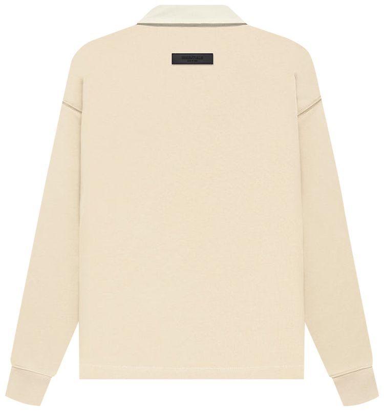 Fear of God Essentials Kids Henley Rugby Egg Shell